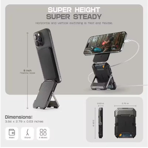 MagStand™ - Magnetic RFID Wallet for Iphone