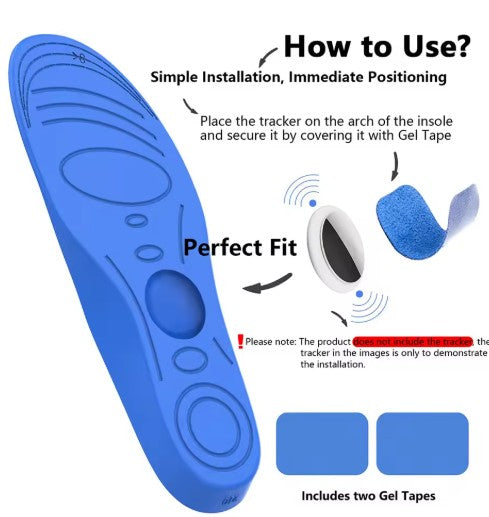 SafeSole™ – Hidden Airtag Insoles For Kids Shoes